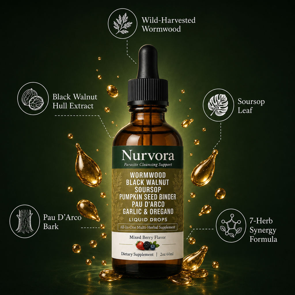 Wild-Harvested Wormwood Digestive Cleanse Drops