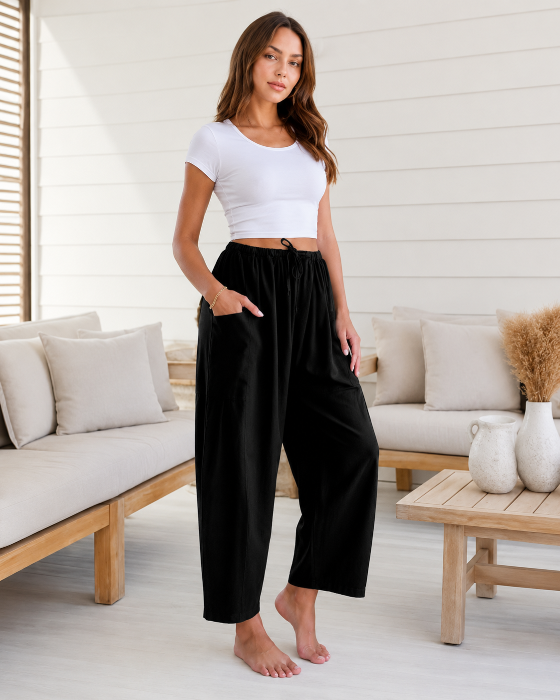 Nurvora BreezyLuxe Wide-Leg Pants
