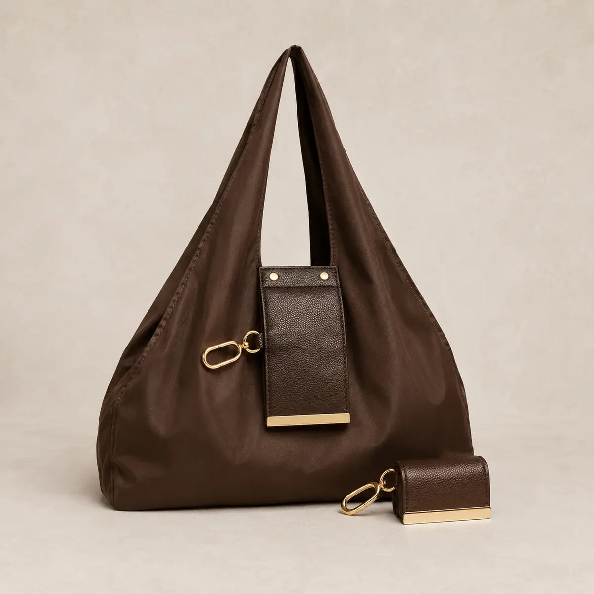 Nurvora Pocket Tote in Espresso