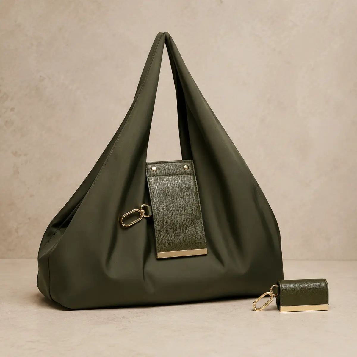 Nurvora Pocket Tote in Olive